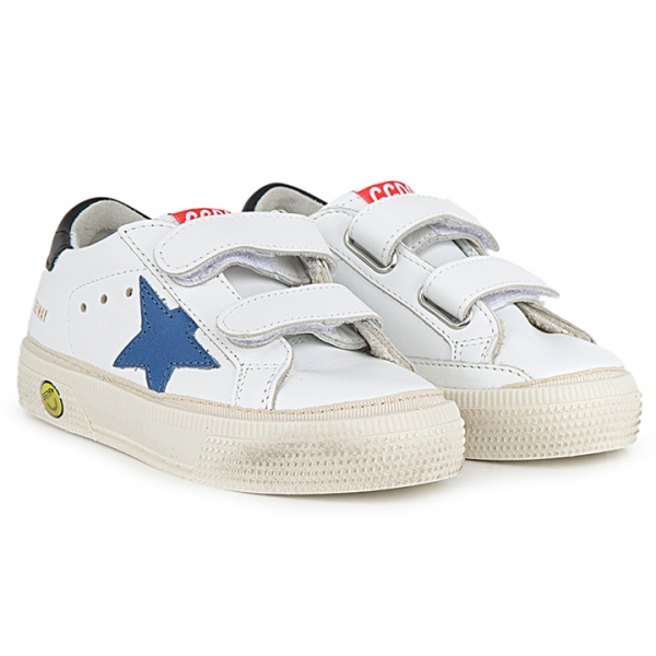 ◆키즈◆22SS 키즈 메이 스쿨 스니커즈 화이트/코발트 GJF00198 F002804 10966
