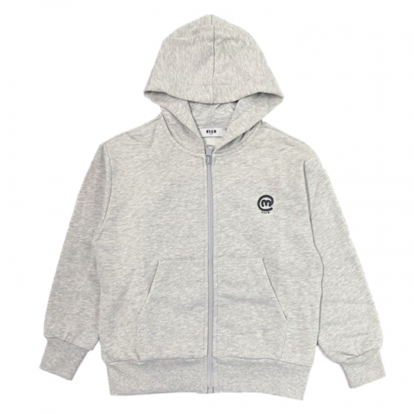 ◆키즈◆25SS 여성 로고 프린트 후드집업 그레이 S5MSJBZH276 107