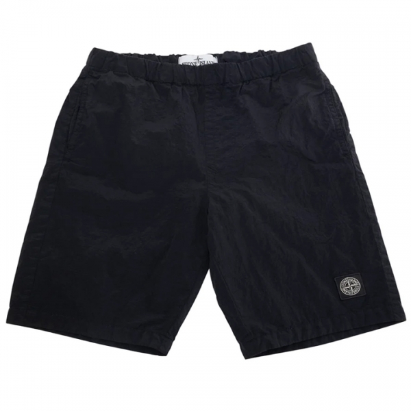 ◆키즈◆25SS 키즈 로고 패치 스윔 숏팬츠 블랙 K1S16 B100002 S0043 V0029