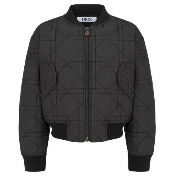 ◆키즈◆25FW 여성 퀄팅 봄버자켓 블랙 4WBM11PEA4 900