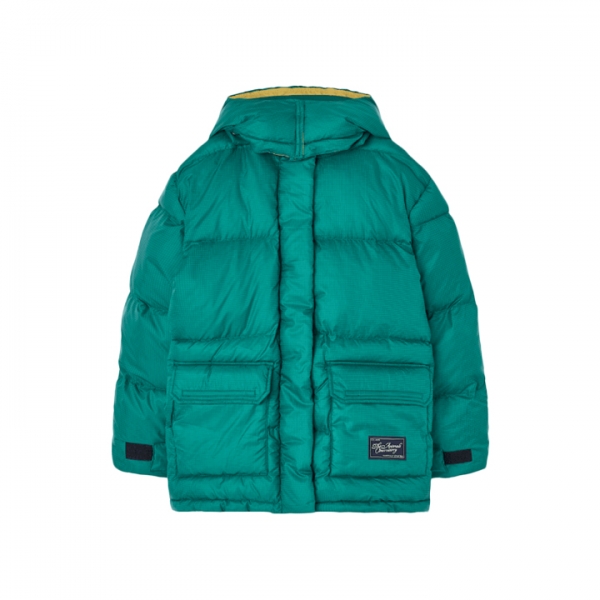◆키즈◆키즈 리머 LEMUR 후드 푸퍼 자켓 그린 F25074 188EK
