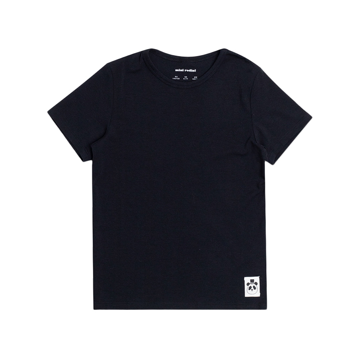 ◆키즈◆키즈 심플 라운드넥 티셔츠 블랙 10000001 99