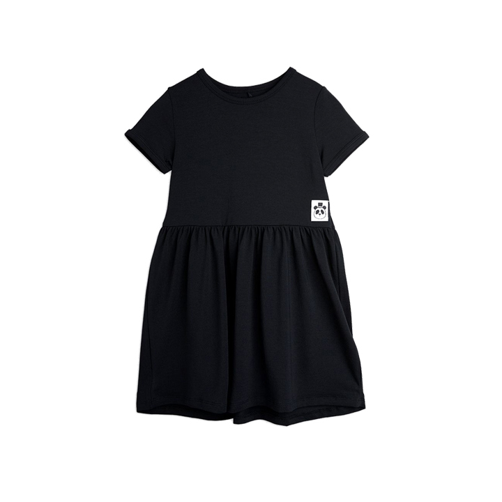 ◆키즈◆키즈 팬더 패치 원피스 블랙 10000083 99