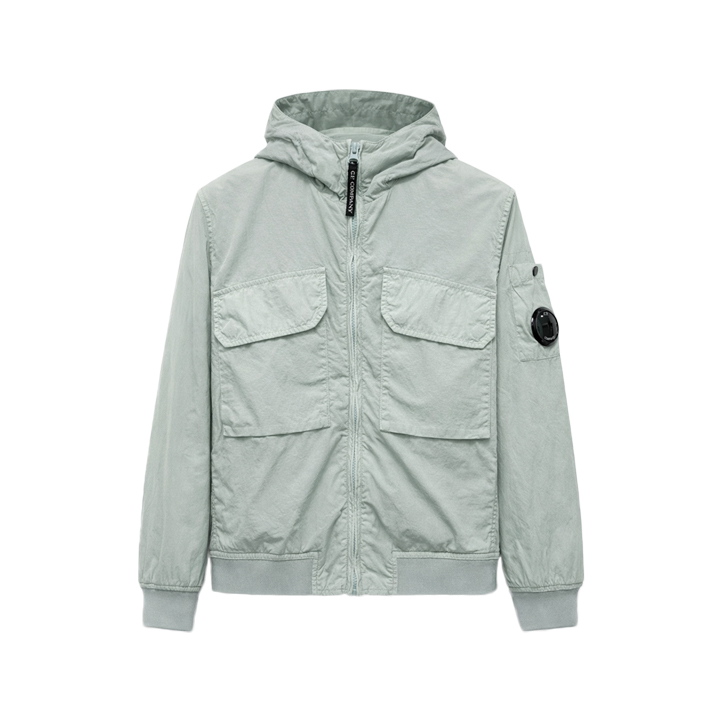 ◆키즈◆키즈 렌즈 와펜 크롬-R 후드자켓 라이트민트 20CKOW099B 00L3C00 804