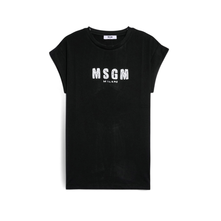 ◆키즈◆여성 저지 티셔츠 블랙 S6MSJGTH070 110