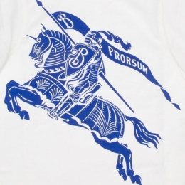 ◆키즈◆24SS 여성 기사 로고 티셔츠 화이트 8078326