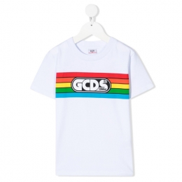 ◆키즈◆21SS 키즈 로고 프린트 티셔츠 화이트 027651 001