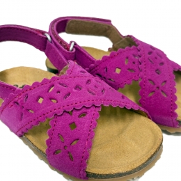 키즈 투콘미 크로스오버 스웨이드 샌들 라즈베리 BK12 SUEDELAMPONE