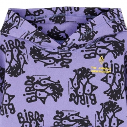 ◆키즈◆24FW 키즈 버드 올오버 후드티 퍼플 F24024 226FK