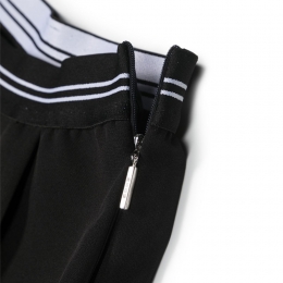 ◆키즈◆23SS 키즈 로고 밴딩 숏 팬츠 블랙 MS029410 110