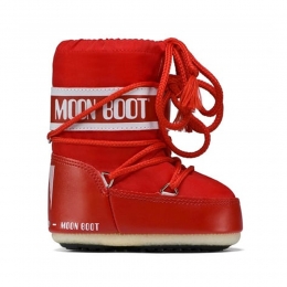 ◆키즈◆23FW 키즈 아이콘 로우 스노우 부츠 레드 14004300 003