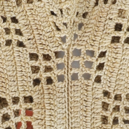 ◆키즈◆24FW 키즈 크로셰 후드 케이플릿 베이지 MP175025 280