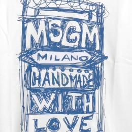 키즈 핸드드로잉 프린팅 반팔 티셔츠 화이트 S6MSJUTH135 001