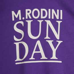 ◆키즈◆25SS 키즈 선데이 프린트 티셔츠 퍼플 25120130 45