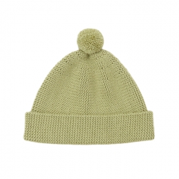 ◆키즈◆키즈 가터 방울 비니 라이트그린 K1079F25 347