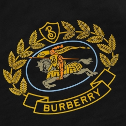 ◆키즈◆23SS 키즈 백 로고 자수 봄버 자켓 블랙 8063406