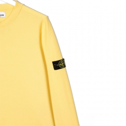 ◆키즈◆22SS 키즈 와펜 크루넥 티셔츠 옐로우 7616507A4 V0030
