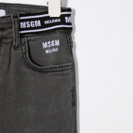 ◆키즈◆21FW 키즈 로고 밴드 스키니 진 그레이 MS027742 127