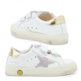 ◆키즈◆21FW 키즈 메이 터치 스트랩 스니커즈 화이트 GJF00198 F001995 10761