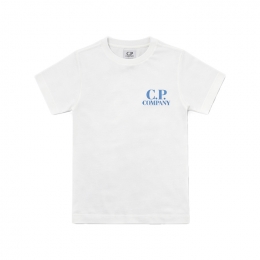 ◆키즈◆여성 모노 로고 세일러 반팔 티셔츠 화이트 20CKTS118C 00LAA17 103