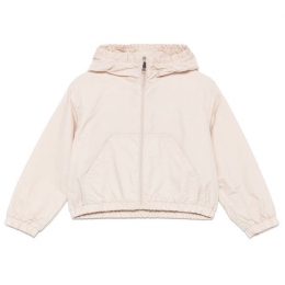 ◆키즈◆25SS 키즈 SARIA 로고 패치 후드 자켓 라이트핑크 1A000 80 53A5E 21G