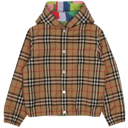 ◆키즈◆24SS 키즈 체크 리버시블 바람막이 자켓 멀티 8078184