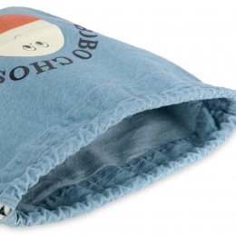 ◆키즈◆25SS 키즈 에그 로고 백팩 블루 B125AI027 451