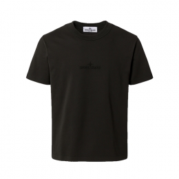 ◆키즈◆키즈 자수 로고 반팔 티셔츠 블랙 811620250 V0029