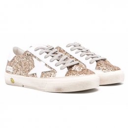 ◆키즈◆22SS 여성 메이 스니커즈 골드 글리터 GTF00112 F001990 65120