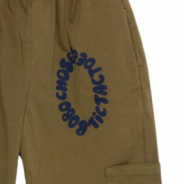 ◆키즈◆25FW 키즈 틱탁토 우븐 카고팬츠 올리브그린 B225AC077 370