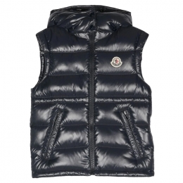 ◆키즈◆23FW 키즈 ANIA 로고 패치 패딩 조끼 네이비 1A000 84 68950 742