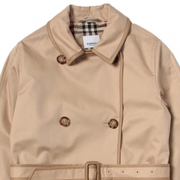 ◆키즈◆23FW 키즈 디테일 트윌 트렌치코트 베이지 8069445