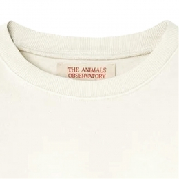 ◆키즈◆24FW 키즈 미시 BEAR 스웨트 셔츠 화이트 F24022 221FN