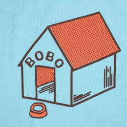 키즈 피클스홈 프린팅 반팔 티셔츠 라이트블루 B126AC015 451