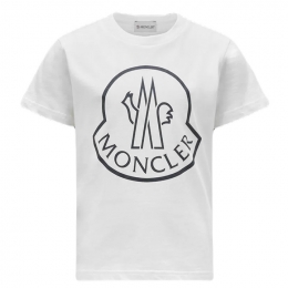 ◆키즈◆23FW 키즈 로고 프린팅 티셔츠 화이트 8C000 20 83907 034