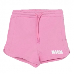 ◆키즈◆25SS 여성 로고 프린팅 코튼 숏팬츠 핑크 S5MSJGSH095 MS003