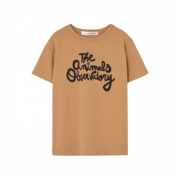 ◆키즈◆키즈 루스터 반팔 티셔츠 카멜 S26188 035BG