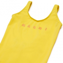 ◆키즈◆25SS 키즈 로고 스윔슈트 옐로우 M01350 M00M2 0M219