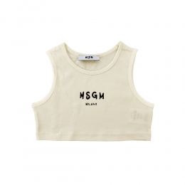 키즈 크롭 저지 탑 크림 S6MSJGTO011 013