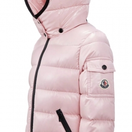 ◆키즈◆키즈 BADY 로고 패치 패딩 자켓 핑크 1A527 10 68950 512