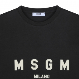 ◆키즈◆키즈 로고 프린트 티셔츠 블랙 F4MSJUTH176 103