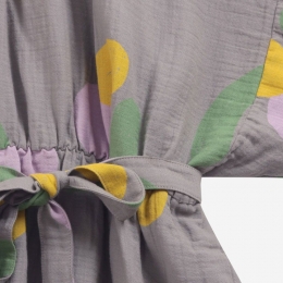 ◆키즈◆21FW 키즈 후르츠 올 오버 드레스 그레이 221AC105 907