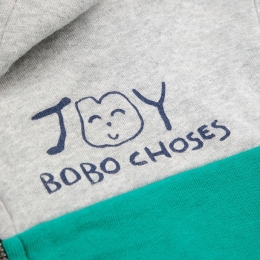 ◆키즈◆ 25SS 키즈 스마일링 후드 집업 그레이 B125AC043 041