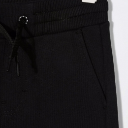 ◆키즈◆21FW 키즈 로고 프린트 스트레이트 조거 팬츠 블랙 H24133 09B