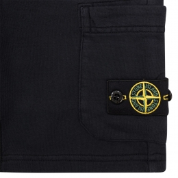 ◆키즈◆25SS 키즈 와펜 패치 버뮤다 숏 트레이닝 팬츠 블랙 K1S16 6200006 S0040 V0029