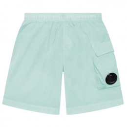 ◆키즈◆25SS 키즈 렌즈 와펜 스윔팬츠 그린 18CKBW078B 00L3C00 611