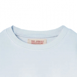 ◆키즈◆24FW 키즈 ROOSTER 프린트 스웨트 셔츠 소프트블루 F24022 086FP