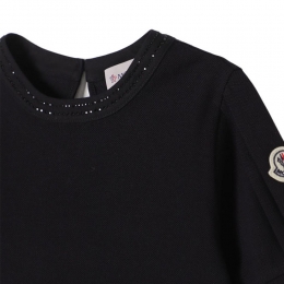 ◆키즈◆25SS 키즈 로고 패치 원피스 블랙 8I000 08 89ALK 999