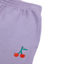 ◆키즈◆24FW 키즈 체리 조거팬츠 퍼플 B224AC083 551