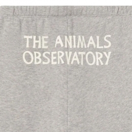 ◆키즈◆23FW 키즈 로고 프린팅 트레이닝 팬츠 라이트그레이 F23035 208DX